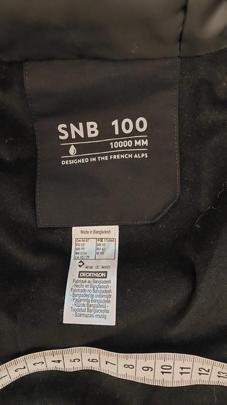 Lyžiarska bunda, decathlon,xs