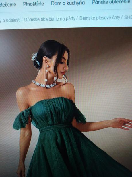 Plesové šaty ,veľkosť 40, m