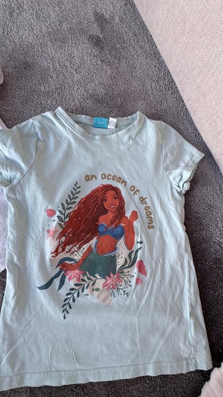 Tričká 3ks f&f, sinsay, disney 128, f&f,128