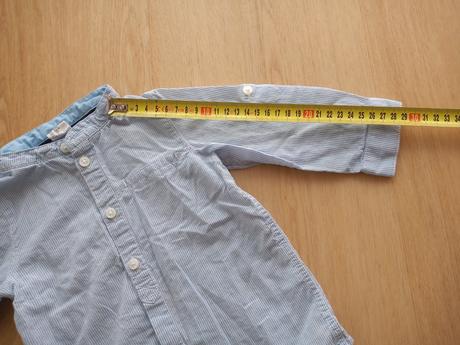 Pásikavá košeľa h&m, h&m,74