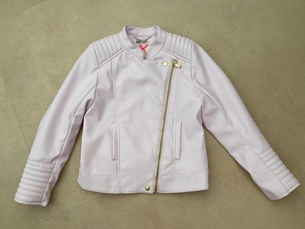 Ružová bunda, h&m,128