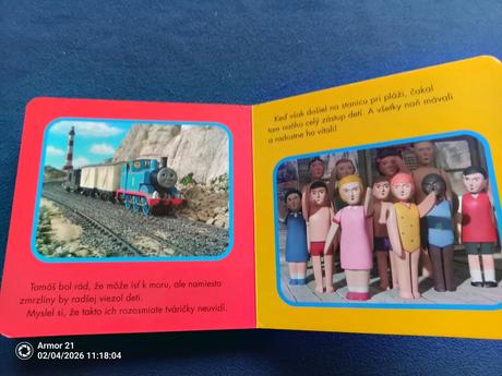 Tomáš a prúdový motor. boardbook, 