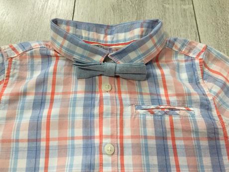 Chlapcenska kosela s motylikom 4-5 rokov, h&m,110