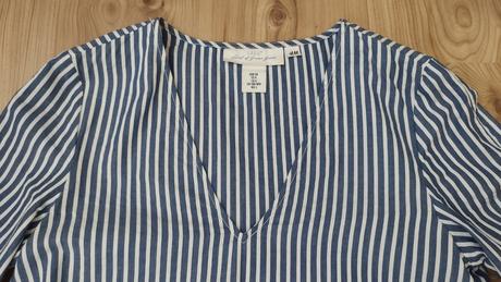 Pruhovana bluzka h&m, h&m,s