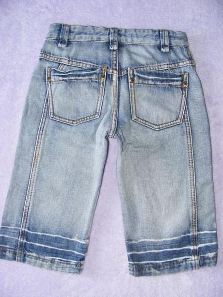 Rifľové bermudy zn. benetton, benetton,110