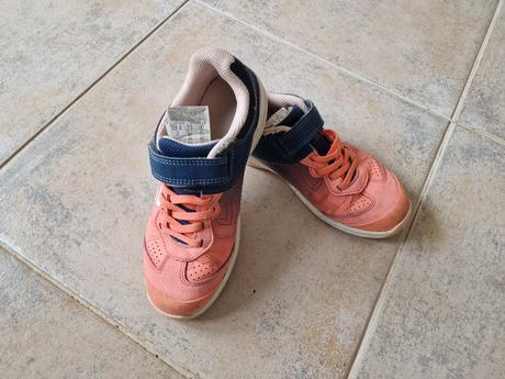 Tenisky 34 modro oranžové, decathlon,34