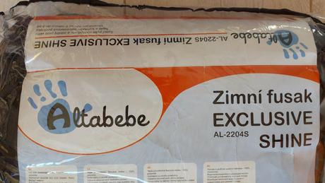 Zimný fusak čierno-zelený + deka zadarmo, altabebe