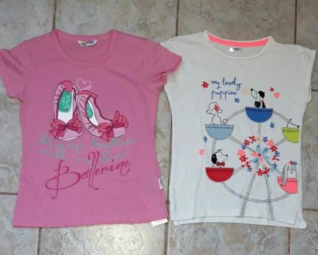 Balíček tričiek 128/134, 122–134