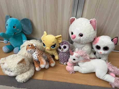 Plyšové zvieratká,