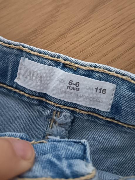 Riflové šortky zara, zara,116