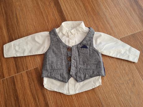 Košeľa s vestičkou, 68