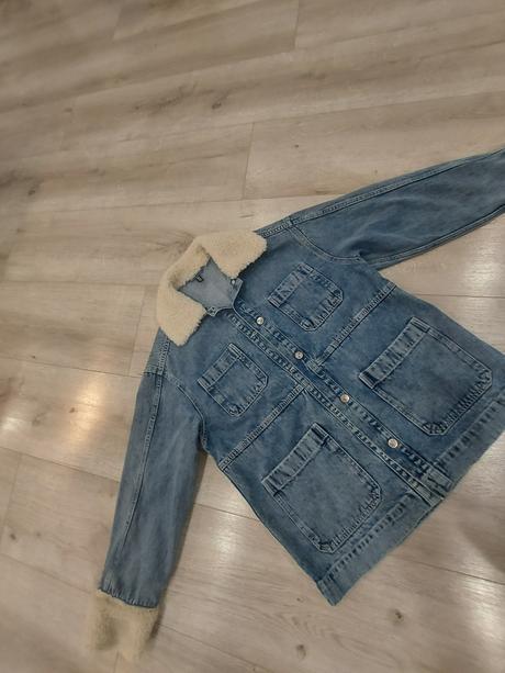 Riflová bunda, h&m,xs