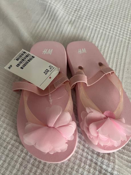 Dievčenské žabky veľkosť 26/27, h&m,26