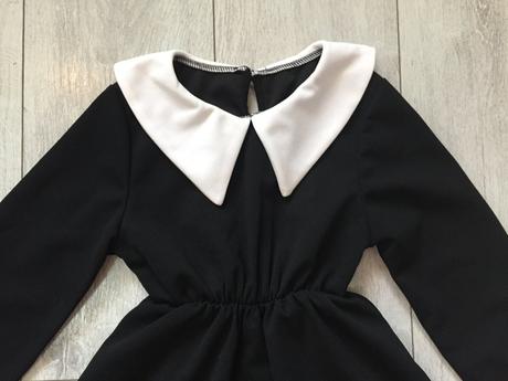 Dievčensky kostym wednesday 4-6 rokov,