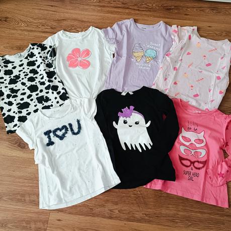 Balík triciek 110/116, 104–116