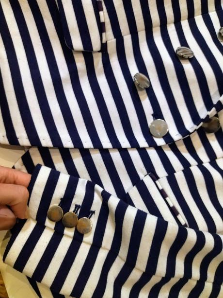 Námornícke sako, h&m,xs