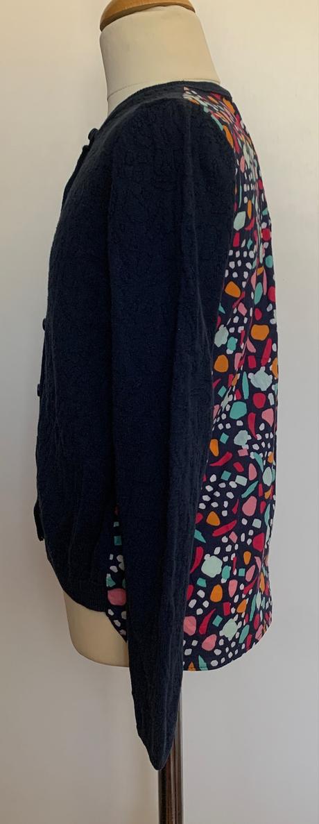 Benetton tmavomodrý svetrík, benetton,128