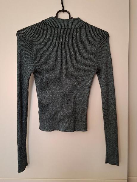 Trblietavý top, h&m,s