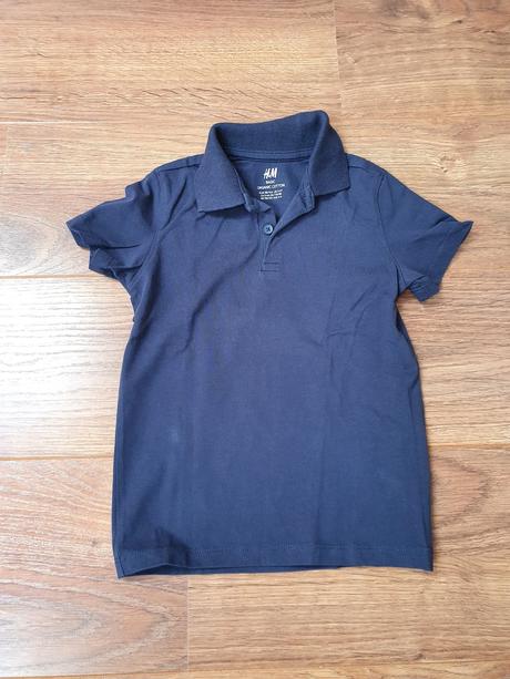 B881 tričko, límček, h&m,98