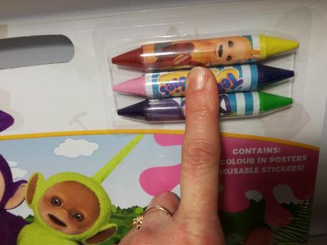 Artist pad - omalovanky s voskovkami, 