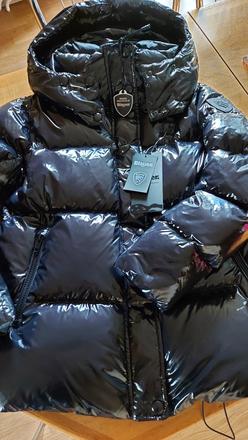 Nová zimná bunda blauer, l / m