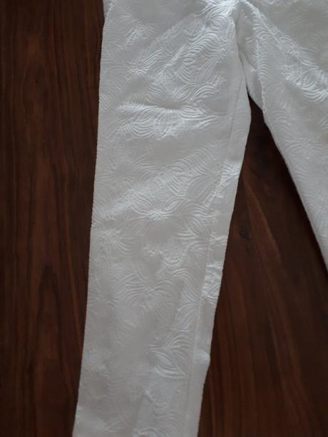 Biele nohavice, f&f,38