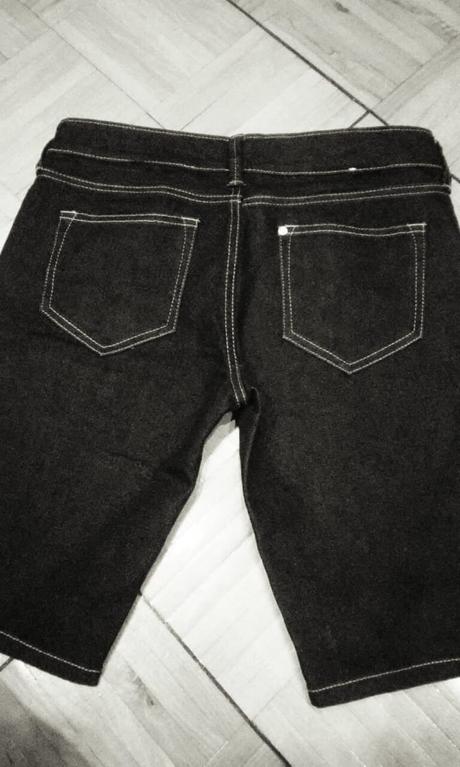 Dámske riflové kraťasy h&m, h&m,l