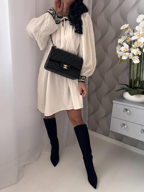 Lindex - šaty s výšivkou, lindex,xs