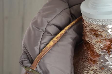 Bunda s vysokým golierom-m, m