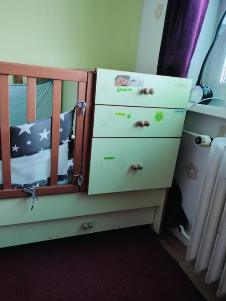 Kombinovaná detská postieľka, šírka (cm): 80,dĺžka (cm): 140