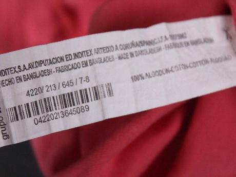 Dievčen ružové tričko 3/4 rukáv lefties 7 - 8 r a, 128