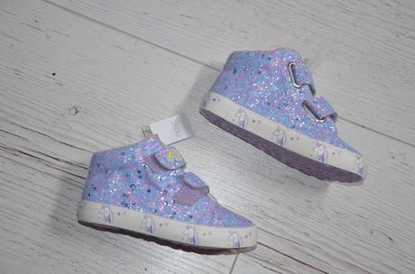 Trblietavé topánočky s jednorožcom veľ.24 (uk7), next,24