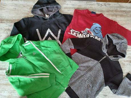 Mikina 4x, adidas,128