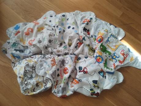 Kapsové nohavičky, vkladačky -viac ako 120ks, 