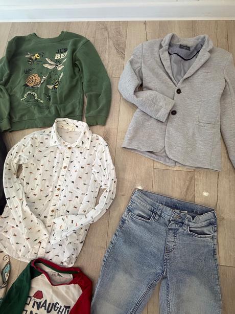 Velky balik veci pre chlapca velkost 134/140, 122–134