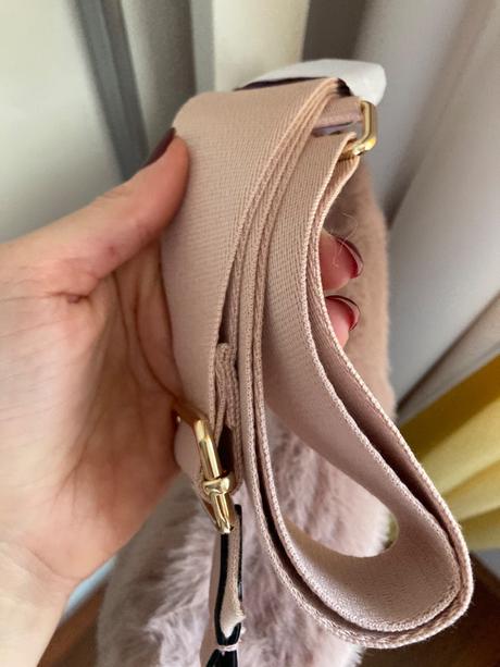 Kabelka crossbody victorias secret plysova, victoria's secret