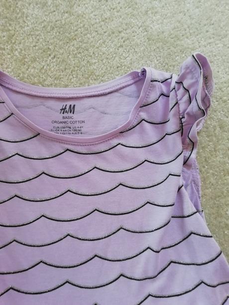 Bavlnené saty, h&m,110
