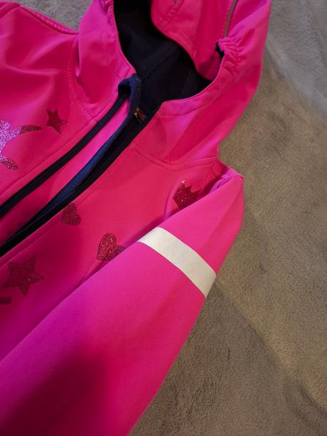 Bunda softshell rosa, lewro,128
