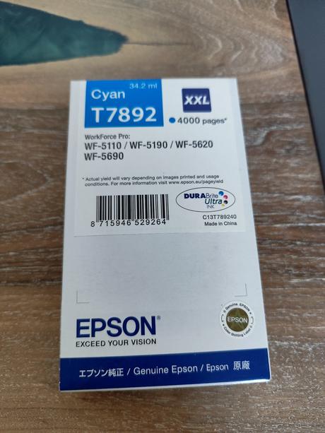 Originálné farby do tlačiarne epson,
