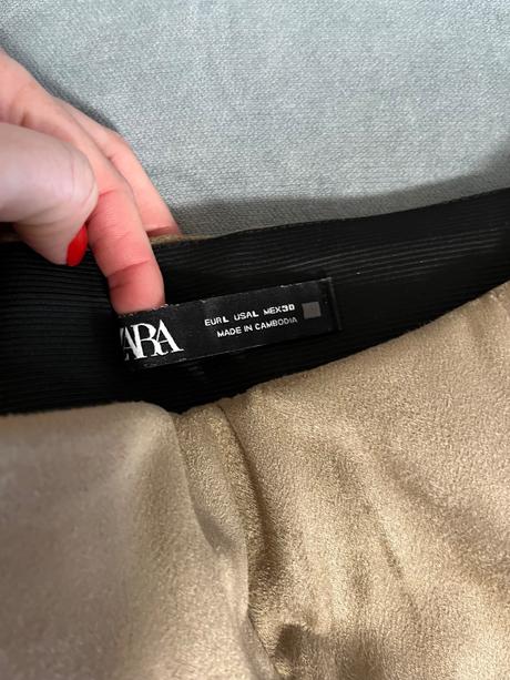 Semišové legíny zara, zara,m