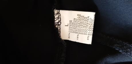 Čierne elastické šortky, l