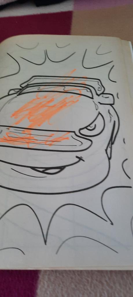 Omalovanka cars-42 stran,