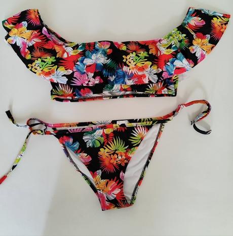 Plavky s volánom calzedonia, calzedonia,s