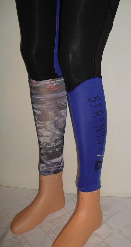 Fitness reebok leginky, reebok,xs