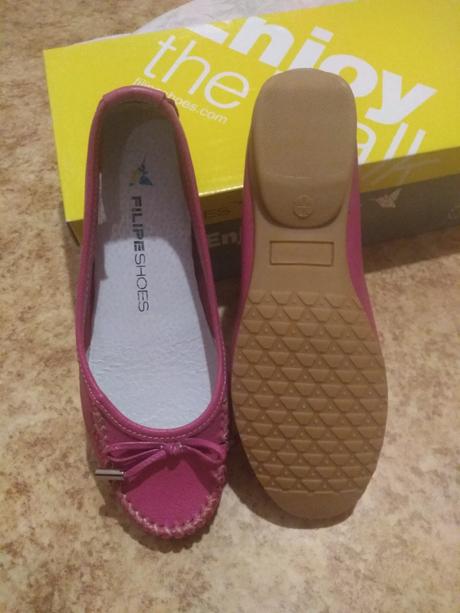 Baleríny/mokasíny kožené, nové, 36