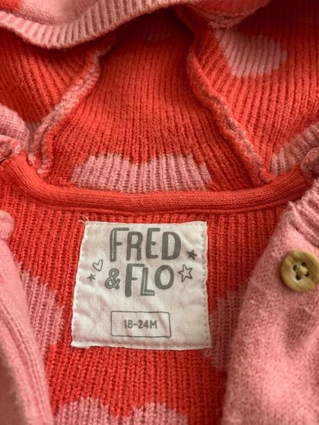 Svetrík s kapucňou 18-24m, f&f,98