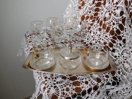 Sklo v kombinácii s alpakou,, 