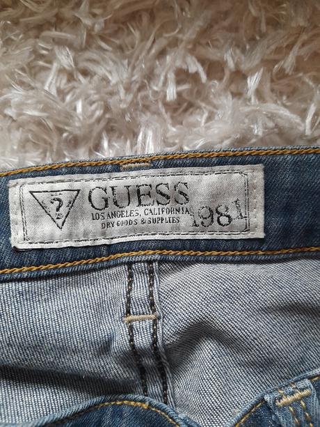 Riflové nohavice guess, guess,s