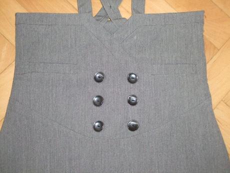 Elegantná sukňa s  trakmi, 164