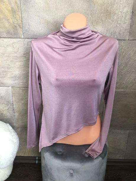 Zara krásny asimetrický top xs/s, zara,xs